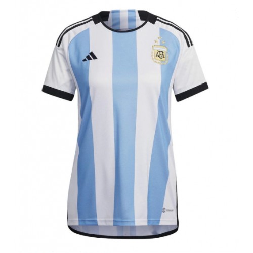 Fotbalové Dres Argentina Dámské Domácí MS 2022 Krátký Rukáv
